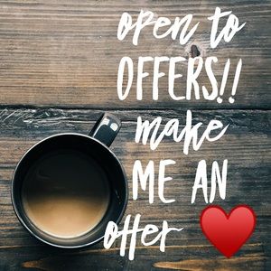 Like my stuff?  Make me an offer☺️